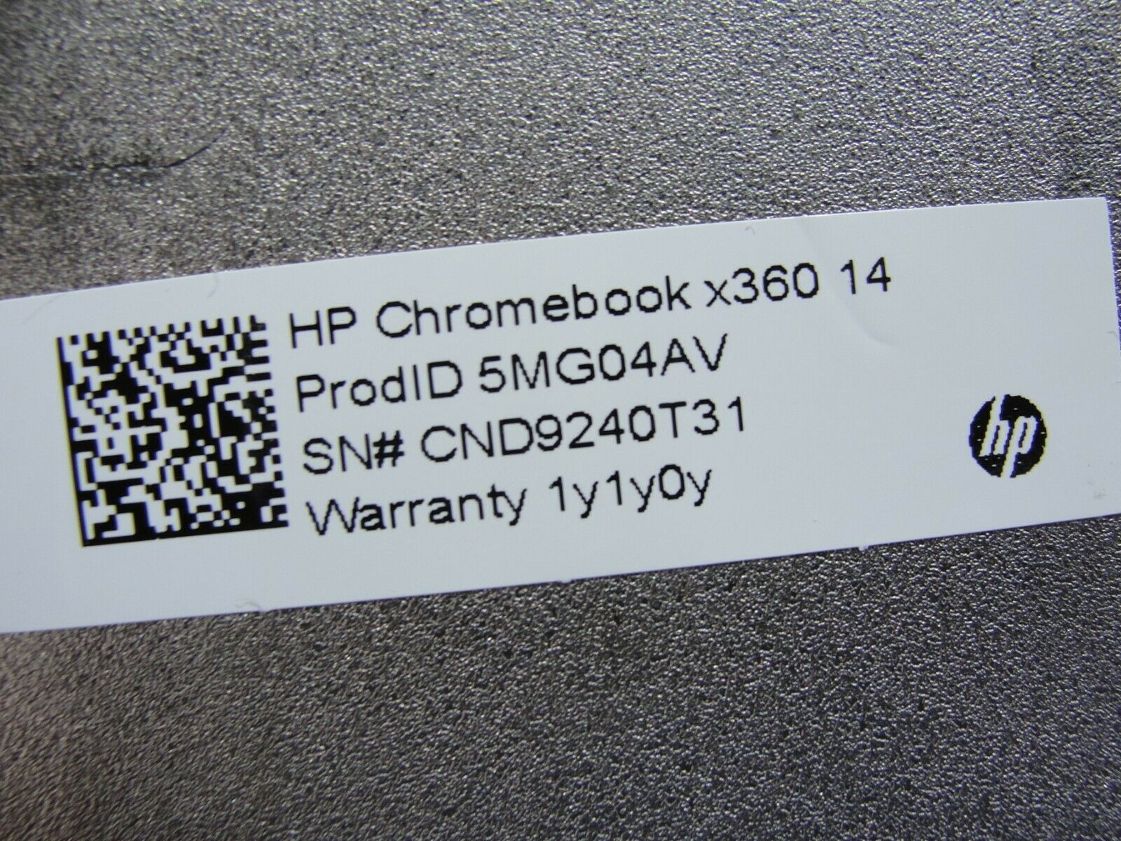 HP Chromebook x360 14 G1 14