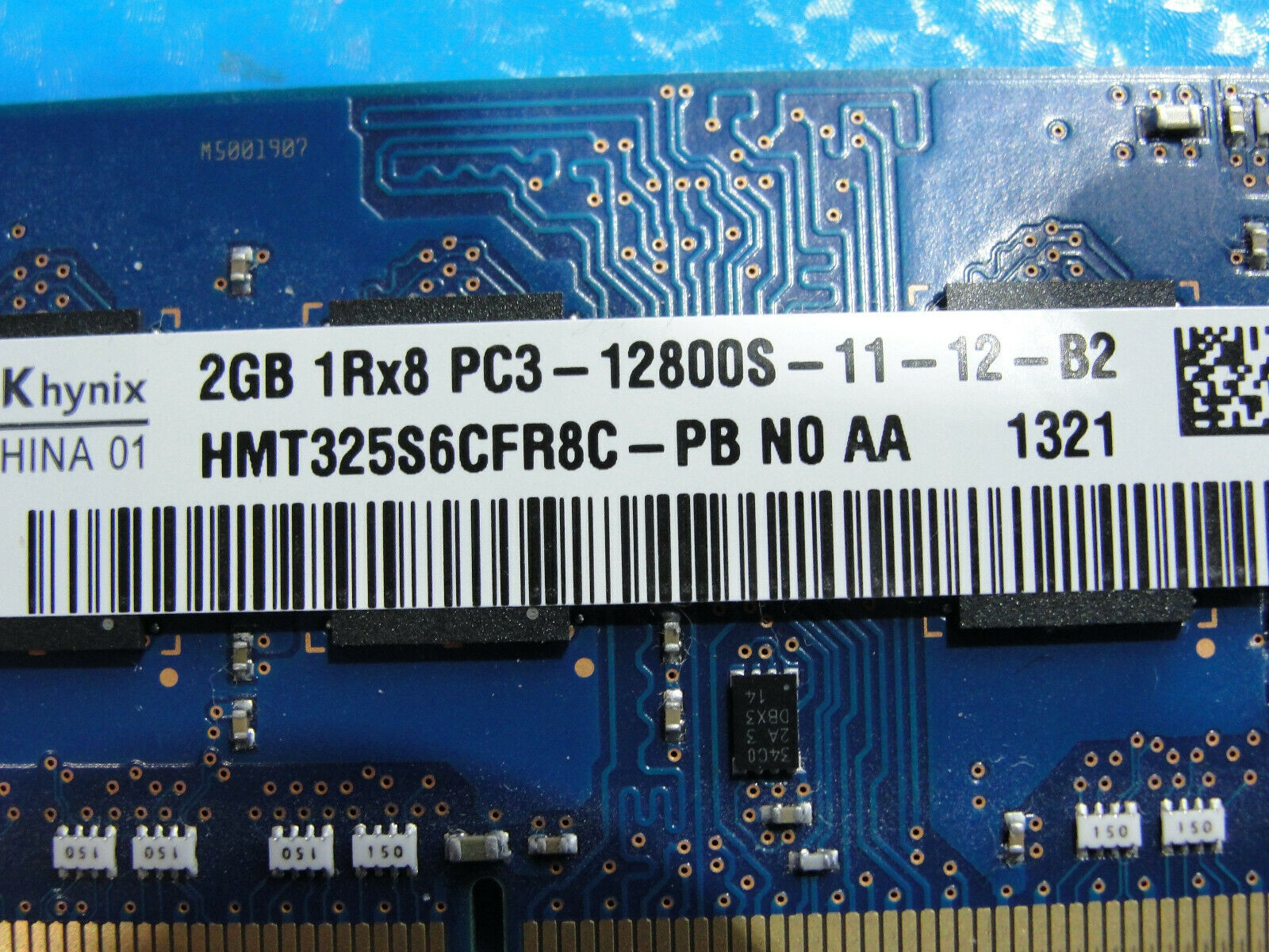 Lenovo P500 Laptop Hynix 2GB Memory Ram PC3-12800S-11-12-B2 HMT325S6CFR8C-PB Hynix