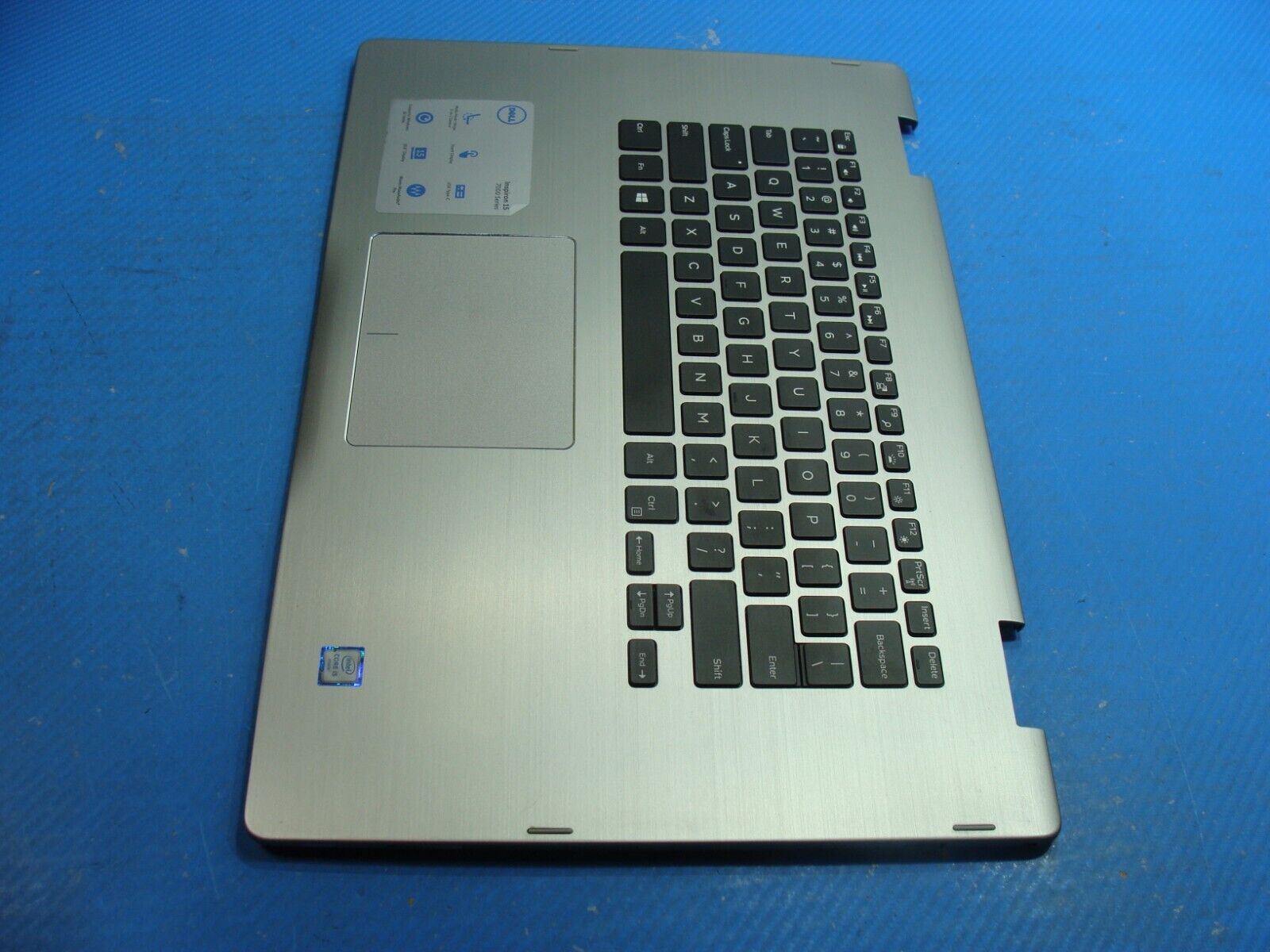 Dell Inspiron 15 7569 15.6 Palmrest w/Touchpad Keyboard BL DW7JG 4ND6F Grd A