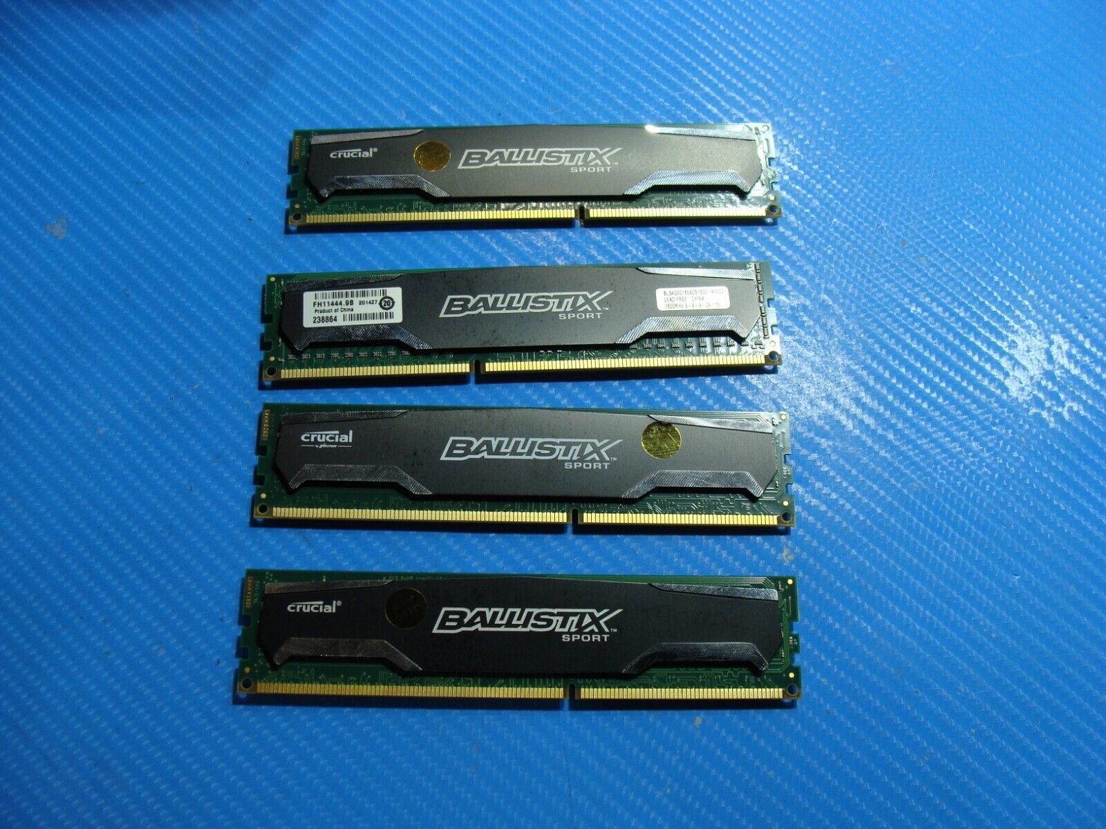 HP 800 G7 Dimm Crucial Ballistix 16Gb 4x4Gb Memory Ram BLS4G3D1609DS1S00