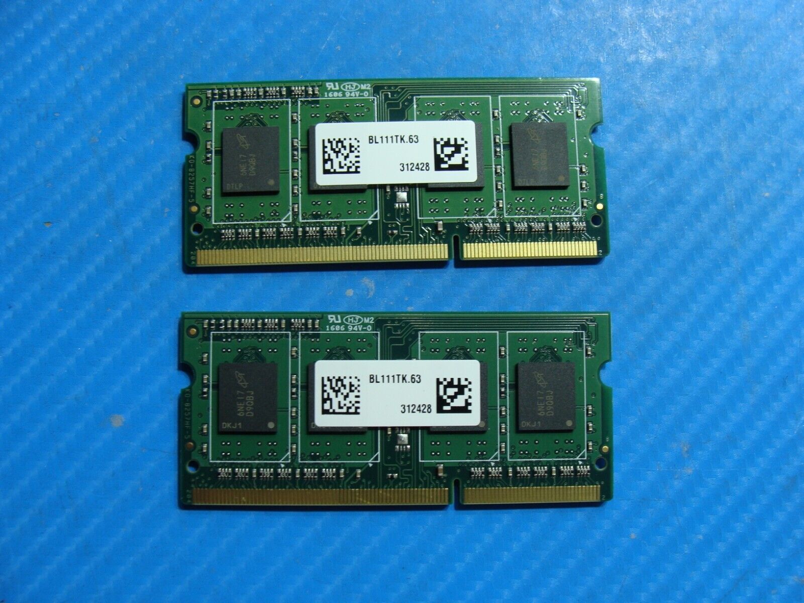 MacBook Pro A1286 Crucial 4Gb DDR3L-1600 SO-DIMM Memory RAM CT4G3S160BJM.M8FED