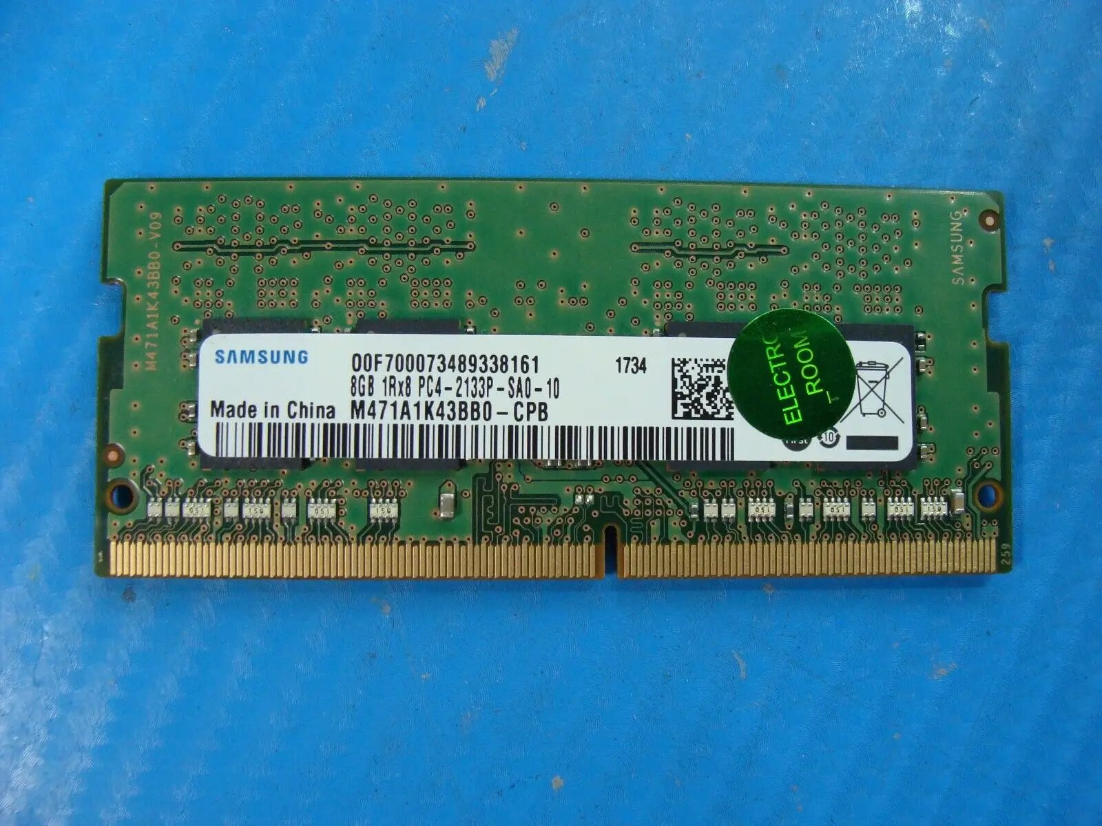 Samsung NP740U5M-X01US Samsung 8GB 1Rx8 Memory RAM SO-DIMM M471A1K43BB0-CPB