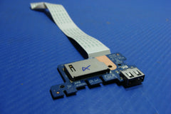 HP 15-ba009dx 15.6" Genuine Laptop USB SD Card Reader Board w/Cable LS-D702P #1 HP