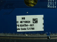 HP Notebook 15-bs020wm 15.6" N3710 1.60GHz Motherboard 924754-601 LA-E811P 