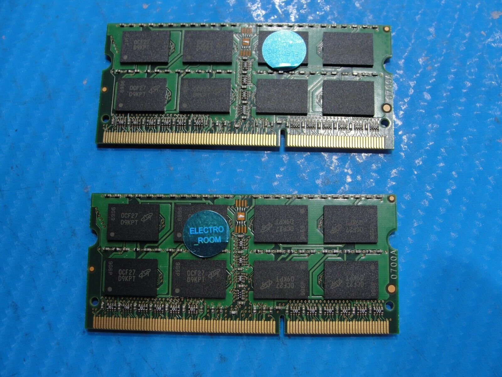 Macbook Pro A1286 Micron 2Gbx2 Memory Ram So-Dimm pc3-8500s MT16JSF25664HZ-1G1F1