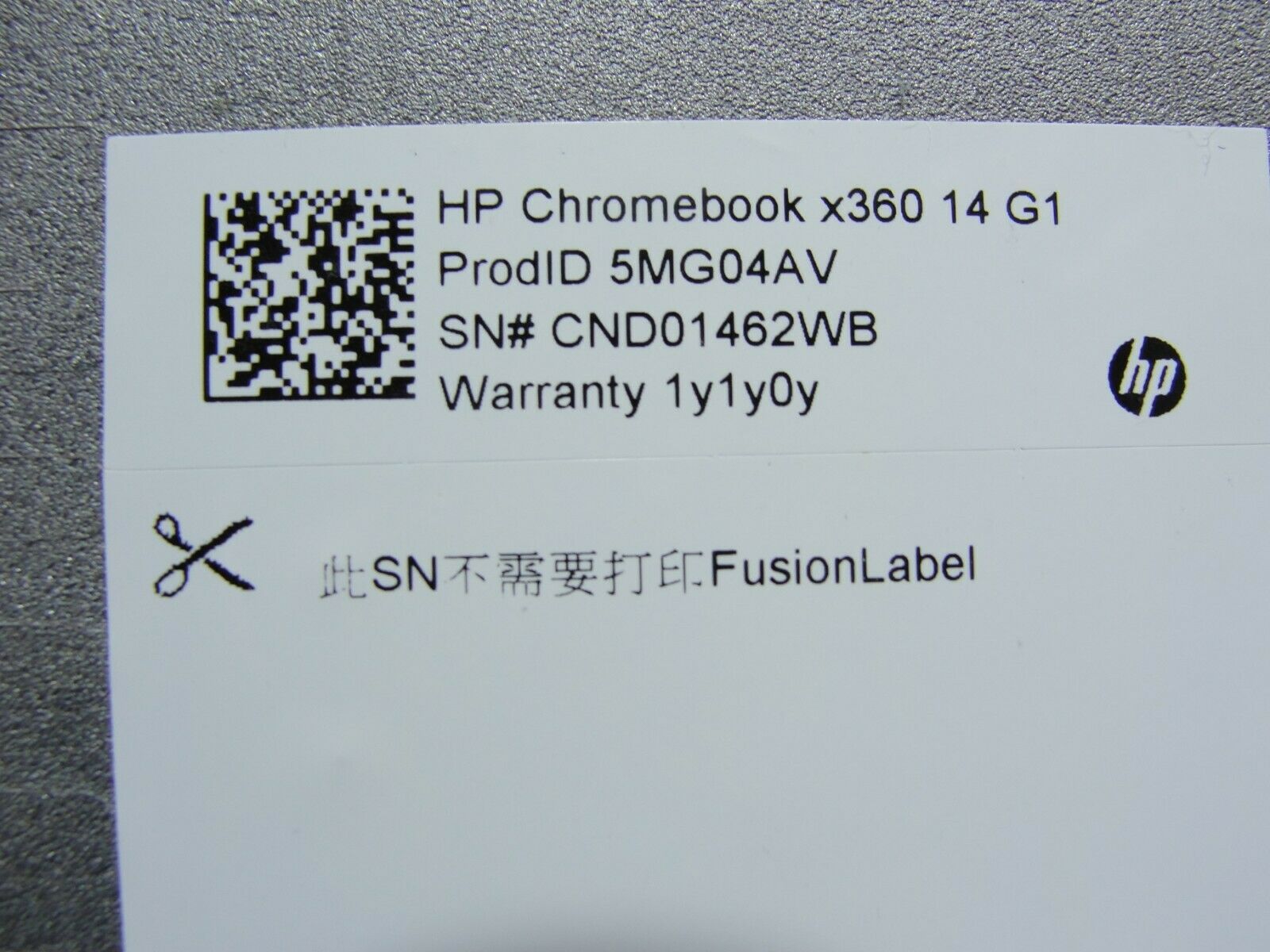 HP Chromebook x360 14