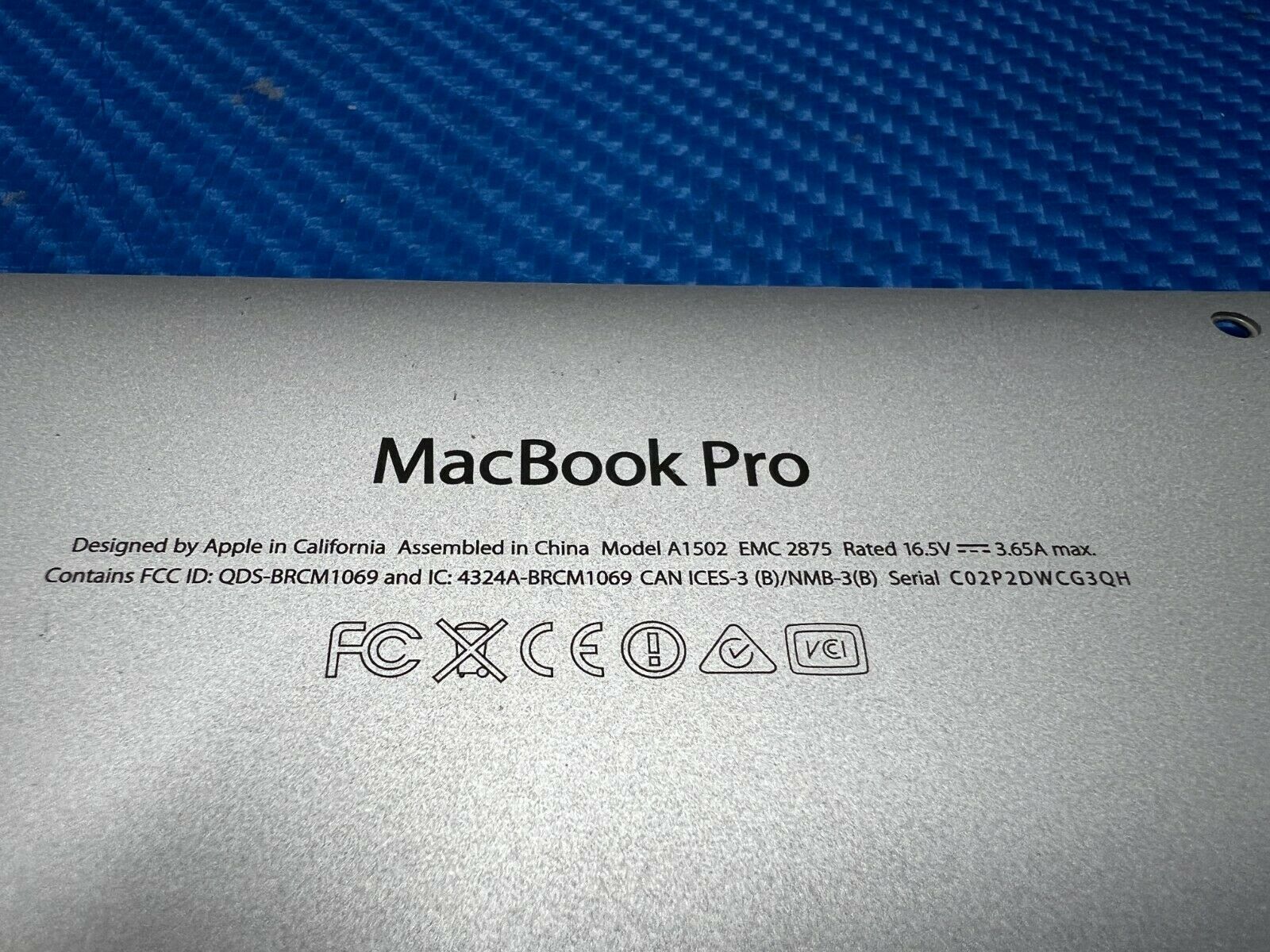 MacBook Pro A1502 13