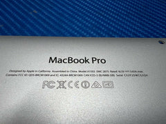 MacBook Pro A1502 13" Mid 2014 MGX72LL/A Genuine Bottom Case Housing 923-00108 