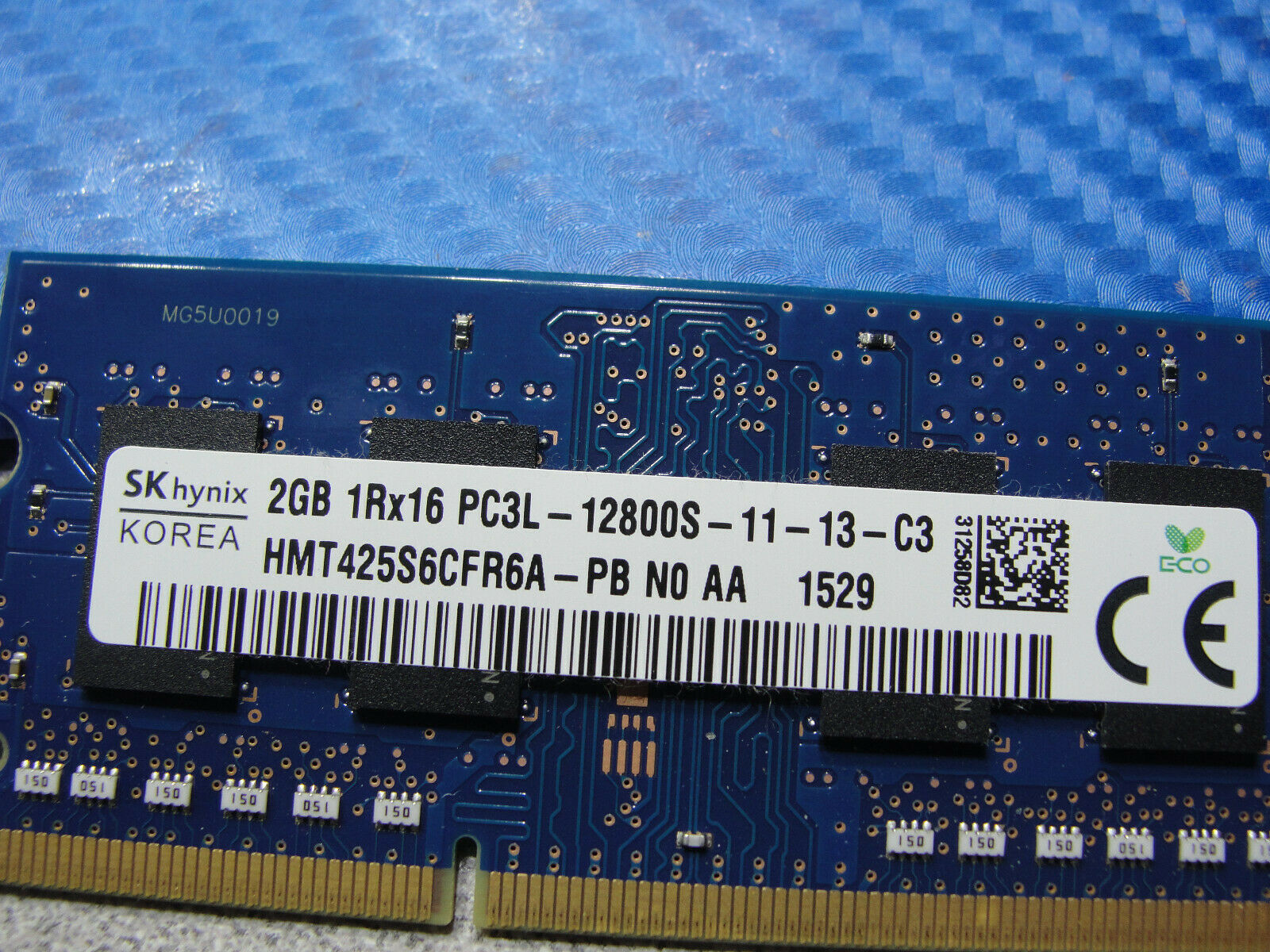 HP m6-p114dx SO-DIMM SK hynix 2GB Memory PC3L-12800S-11-13-C3 HMT425S6CFR6A-PB SK hynix