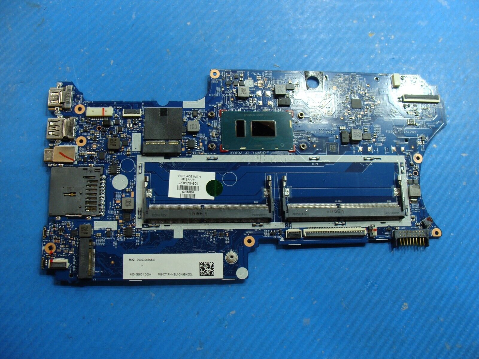 HP Pavilion x360 14m-cd0001dx 14 Intel i3-8130U 2.2GHz Motherboard L18175-601