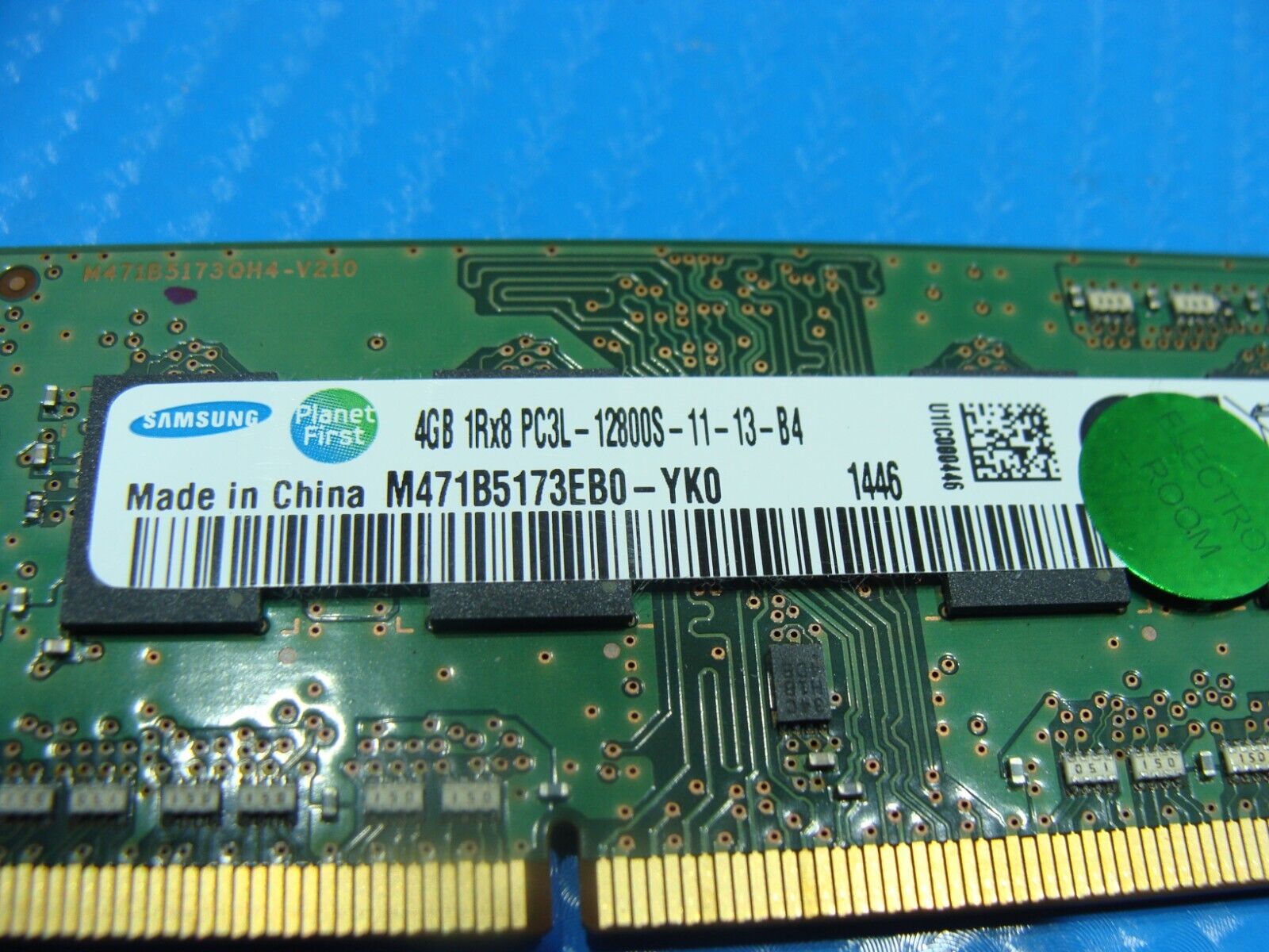 Dell M4800 Samsung 8GB (2x4GB) SO-DIMM Memory RAM PC3L-12800S M471B5173EB0-YK0