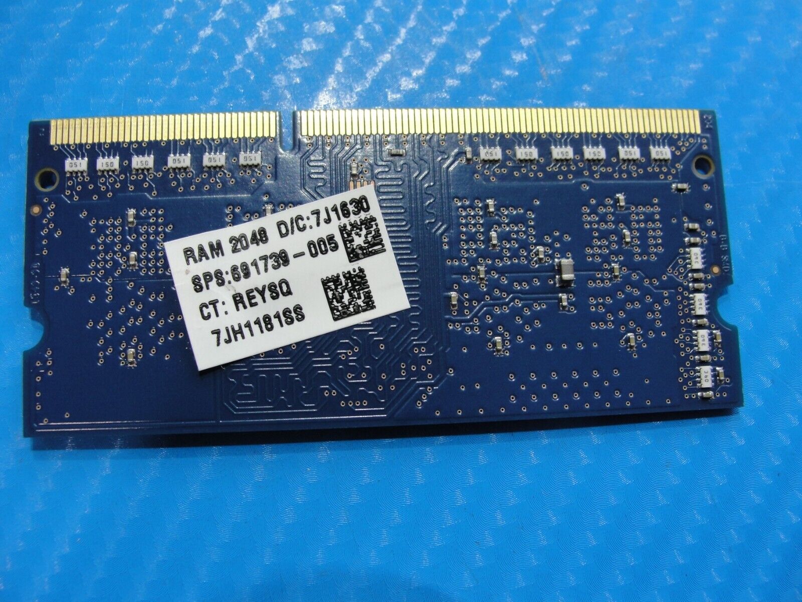 HP 15-af123cl Hynix 2Gb 1Rx16 Memory So-Dimm PC3L-12800S HMT425S6CFR6A-PB