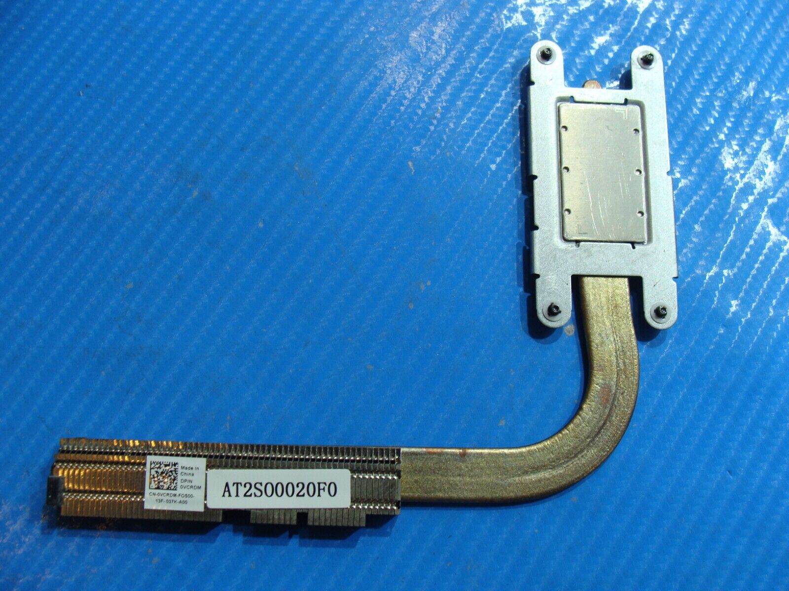 Dell Inspiron 15.6” 15 3501 OEM Laptop CPU Cooling Heatsink VCRDM AT2S00020F0