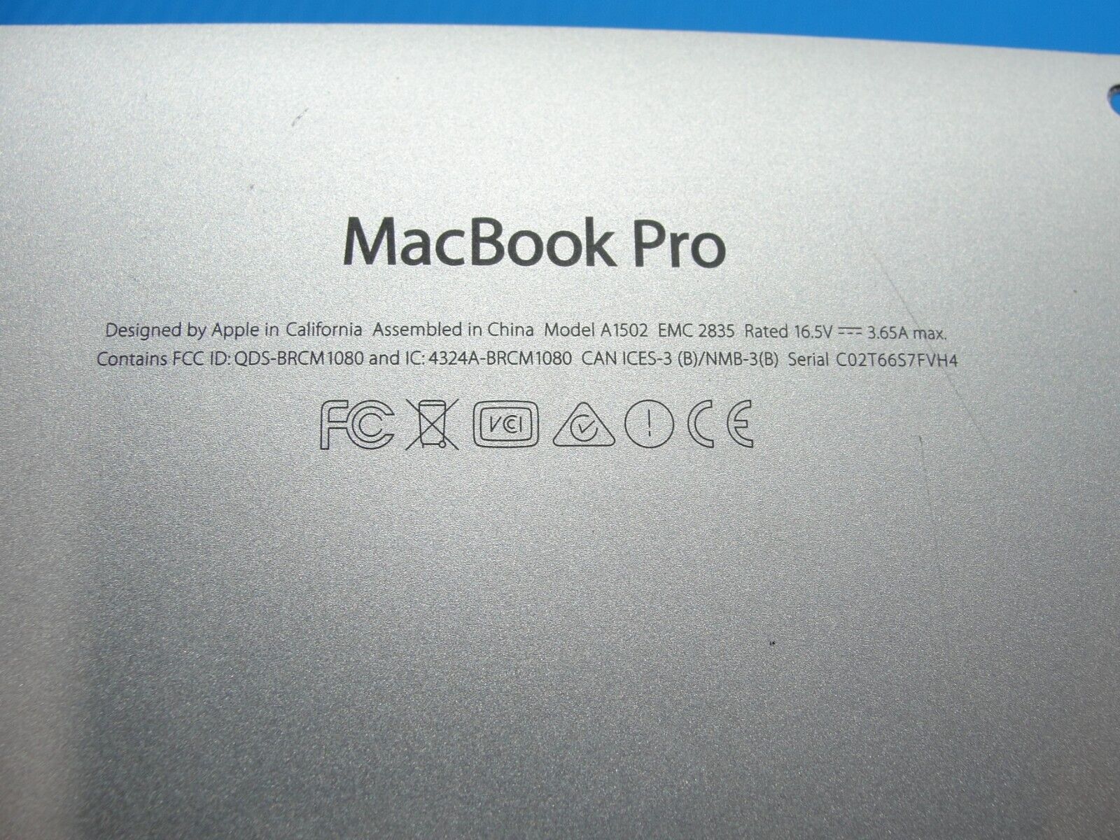 MacBook Pro A1502 13