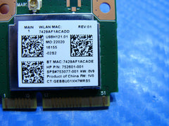 HP Stream 13.3" 13-c005xx MVIUR WiFi Bluetooth Card RTL8723BE 752601-001 GLP* - Laptop Parts - Buy Authentic Computer Parts - Top Seller Ebay