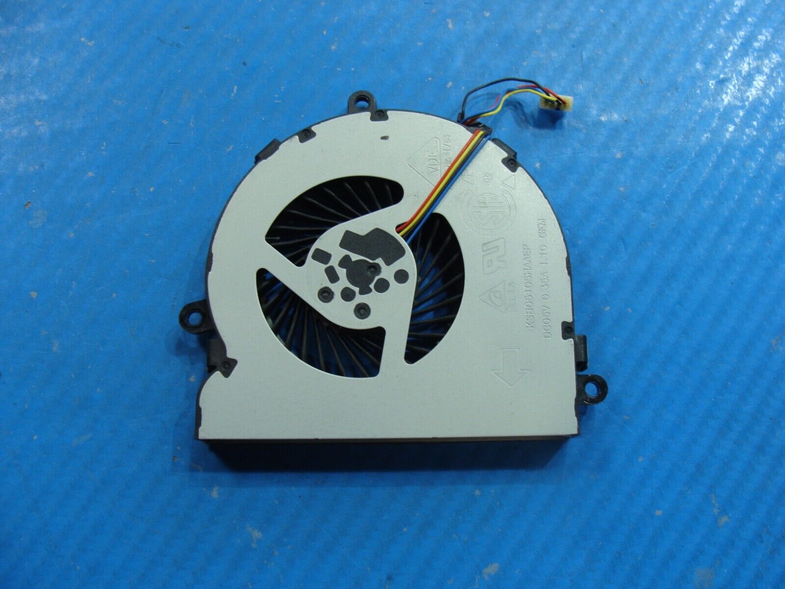 HP 15.6 15-ay009dx Genuine Laptop CPU Cooling Fan 813946-001 DC28000GAD0