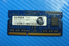 HP 14-b110us Elpida 4Gb 1rx8 pc3-12800s SO-DIMM Memory RAM ebj40ug8bbu0-gn-f 