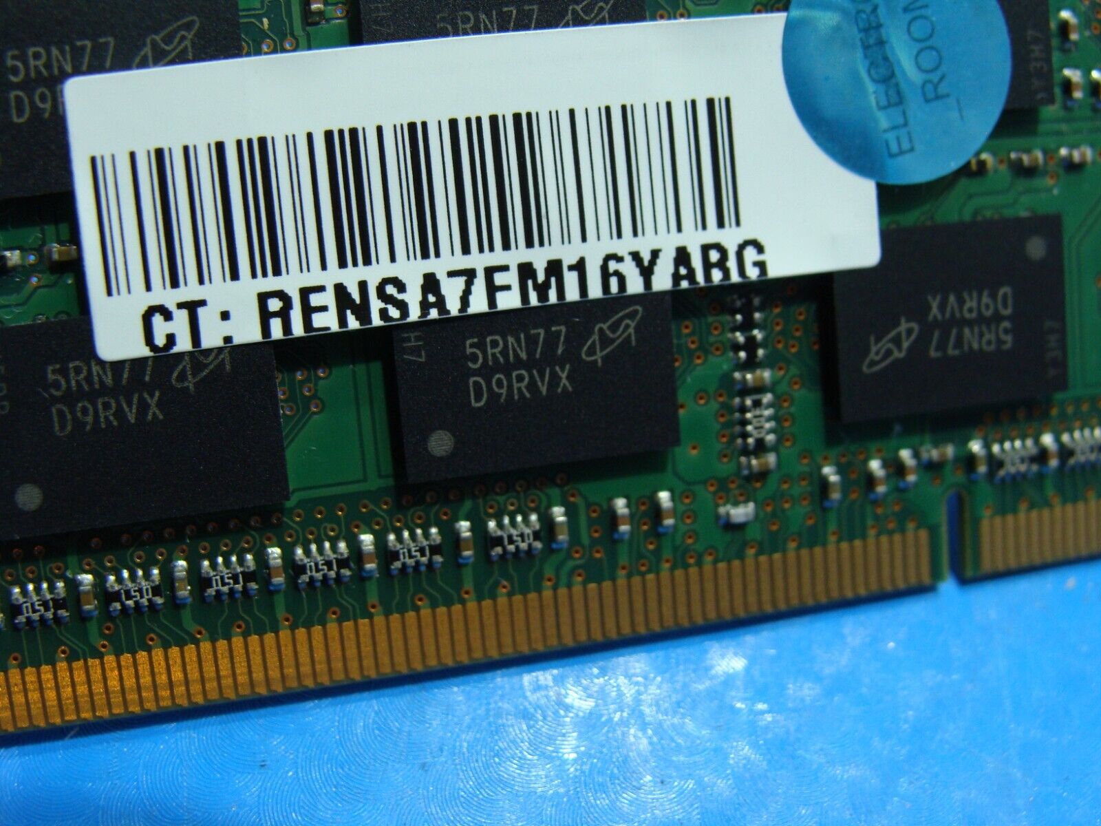 HP 15-P390NR Micron 8GB 2Rx8 PC3L-12800S Memory RAM SO-DIMM MT16KTF1G64HZ-1G6N1