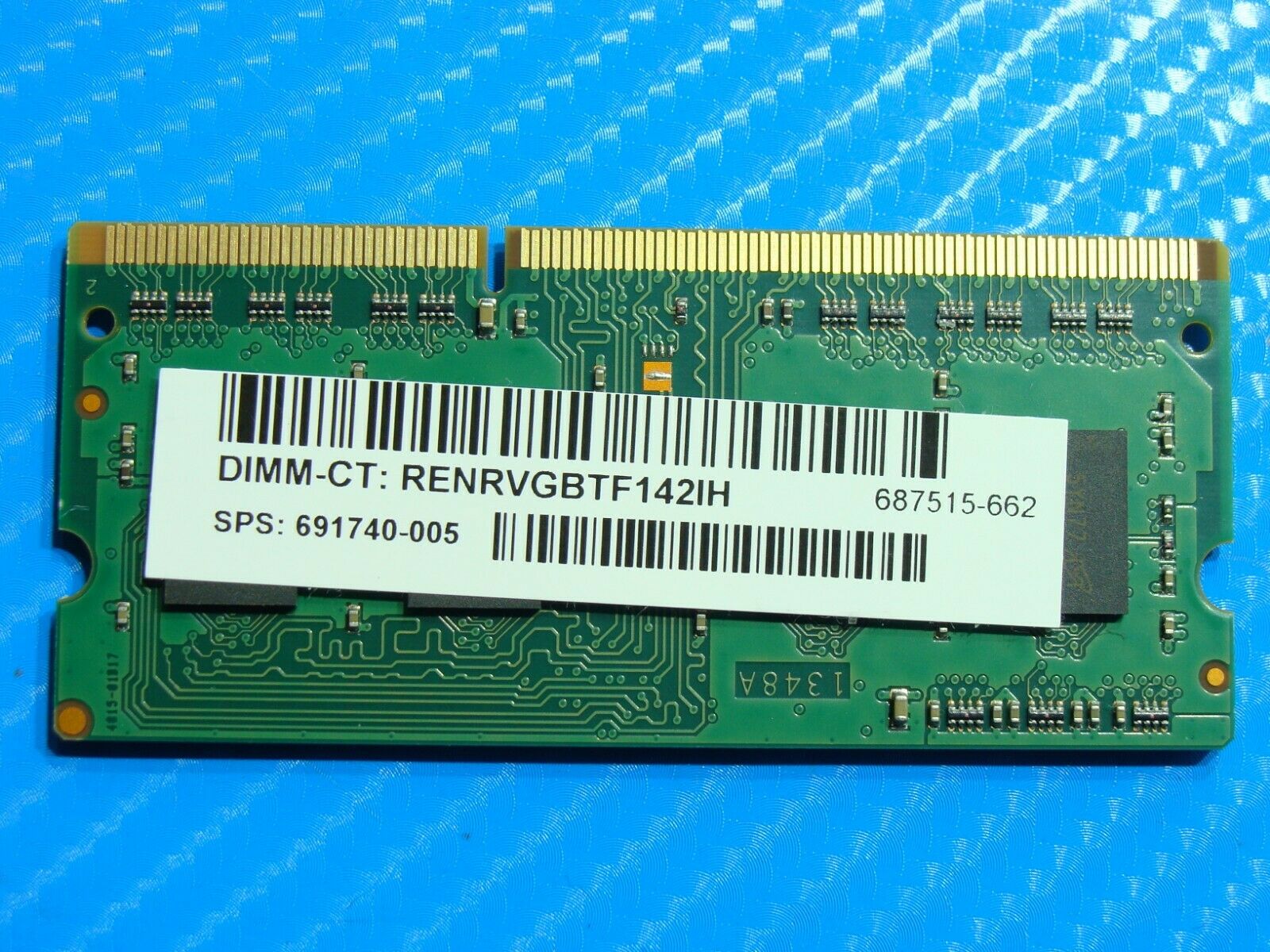 HP 13-s120nr SO-DIMM Micron 4GB Memory PC3L-12800S-11-13-B4 MT8KTF51264HZ-1G6N1 