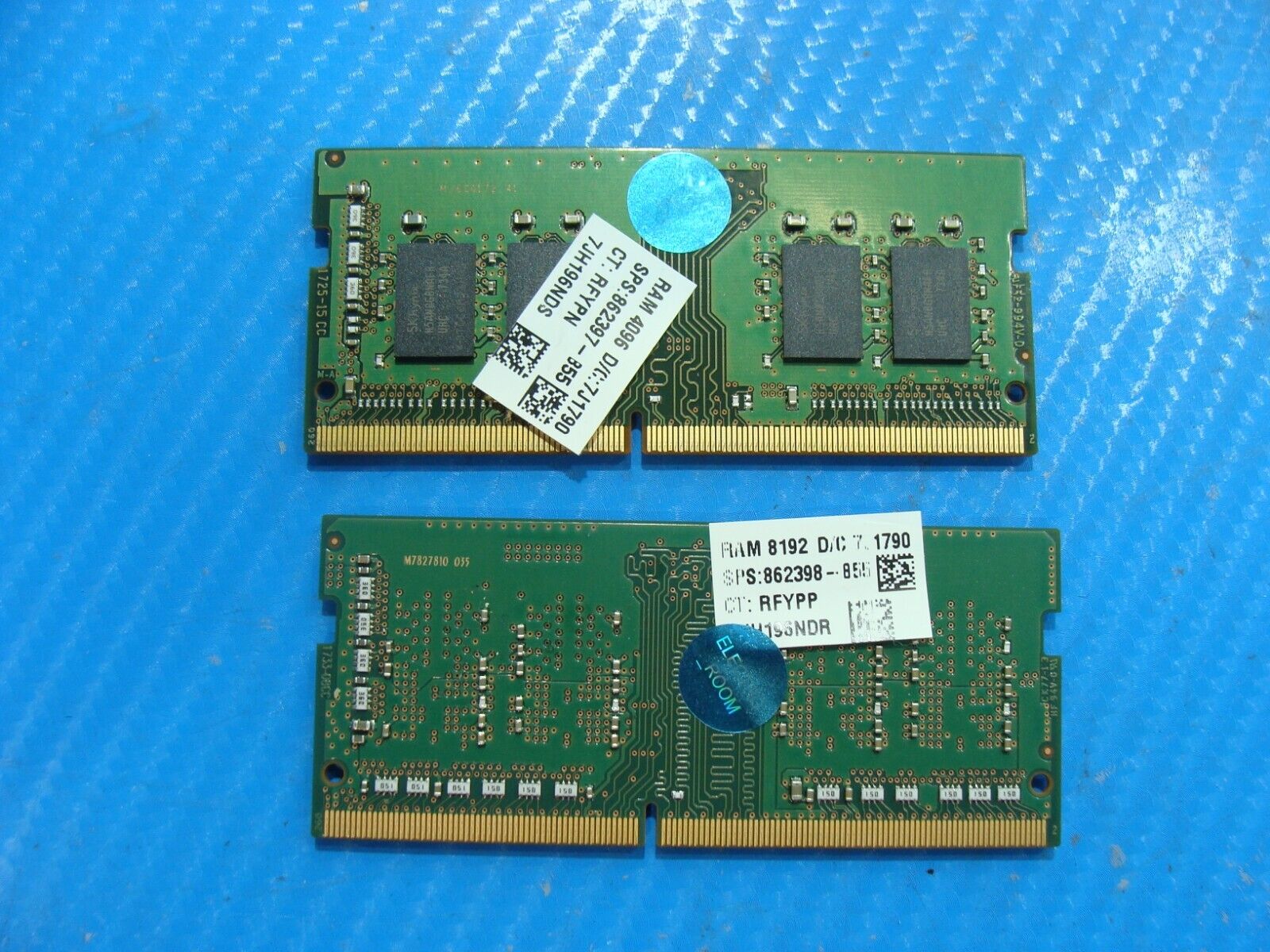 HP 15-bs178cl So-Dimm SK Hynix 12GB 8GB+4GB 1Rx8 Memory HMA81GS6AFR8N-UH