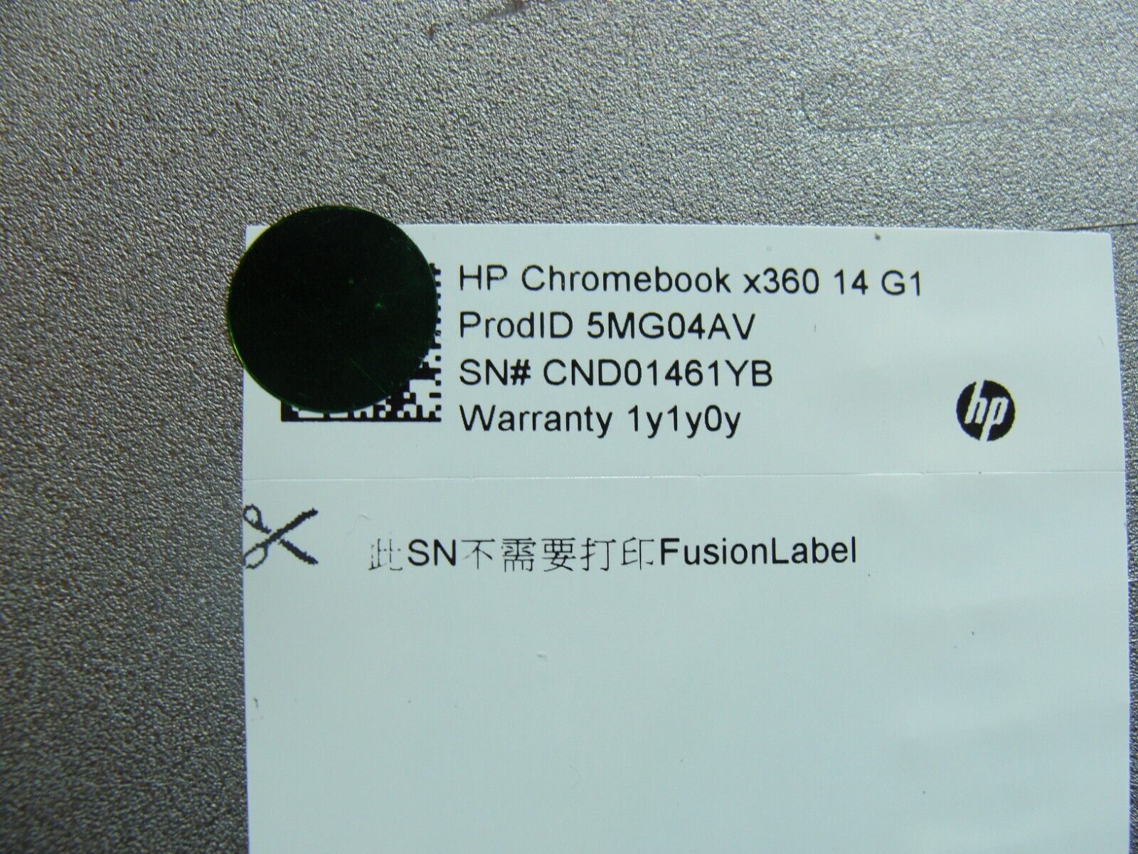 HP Chromebook x360 14