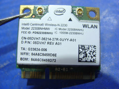 Dell Inspiron 5520 15.6" Genuine Laptop Wireless WiFi Card 2230BNHMW 5DVH7 ER* - Laptop Parts - Buy Authentic Computer Parts - Top Seller Ebay