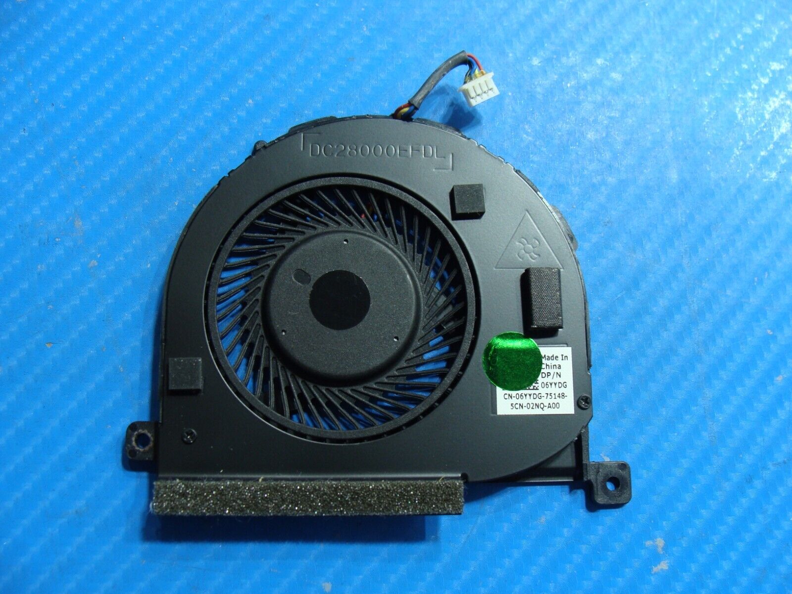 Dell Latitude 14” E5450 Genuine Laptop CPU Cooling Fan 6YYDG DC28000EFDL