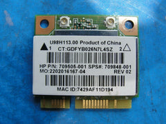 HP 15-f003dx 15.6" Genuine Laptop WiFi Wireless Card 709505-001 709848-001 - Laptop Parts - Buy Authentic Computer Parts - Top Seller Ebay