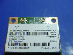 HP Stream 13-c002dx 13.3" Genuine WiFi Wireless Card BCM943142HM 752597-001 HP