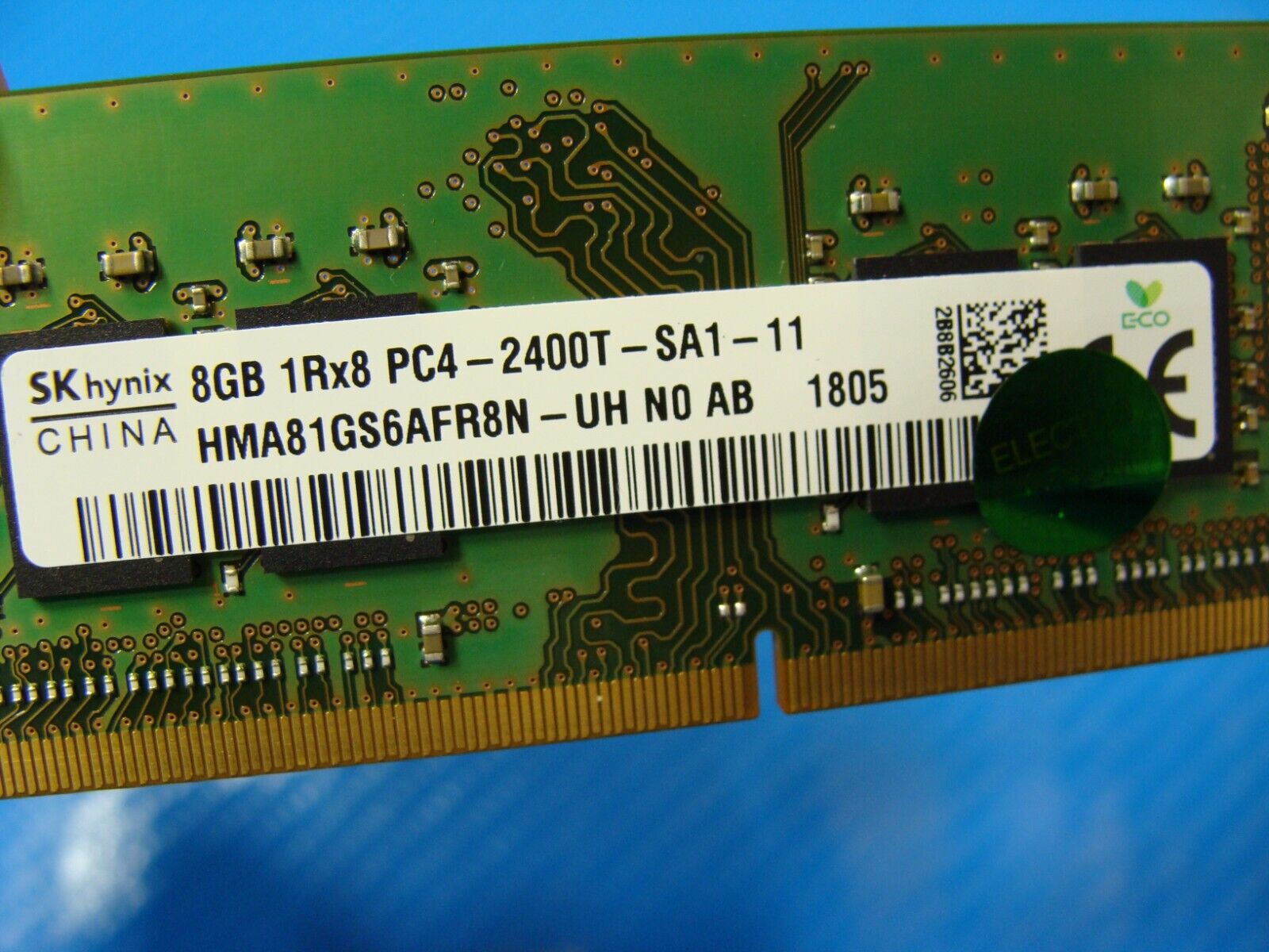 Dell 5770 SK Hynix 8GB 1Rx8 PC4-2400T Memory RAM SO-DIMM HMA81GS6AFRN-UH