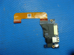 Dell XPS 13 9350 13.3" USB Card Reader Power Button Board w/Cable LS-C881P #2 Dell