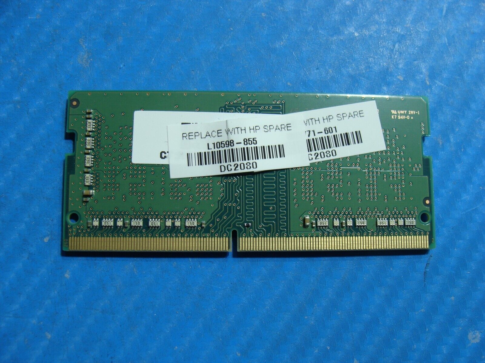 HP 14-fq0013dx So-Dimm Samsung 4GB 1Rx16 Memory RAM PC4-2666V M471A5244CB0-CTD