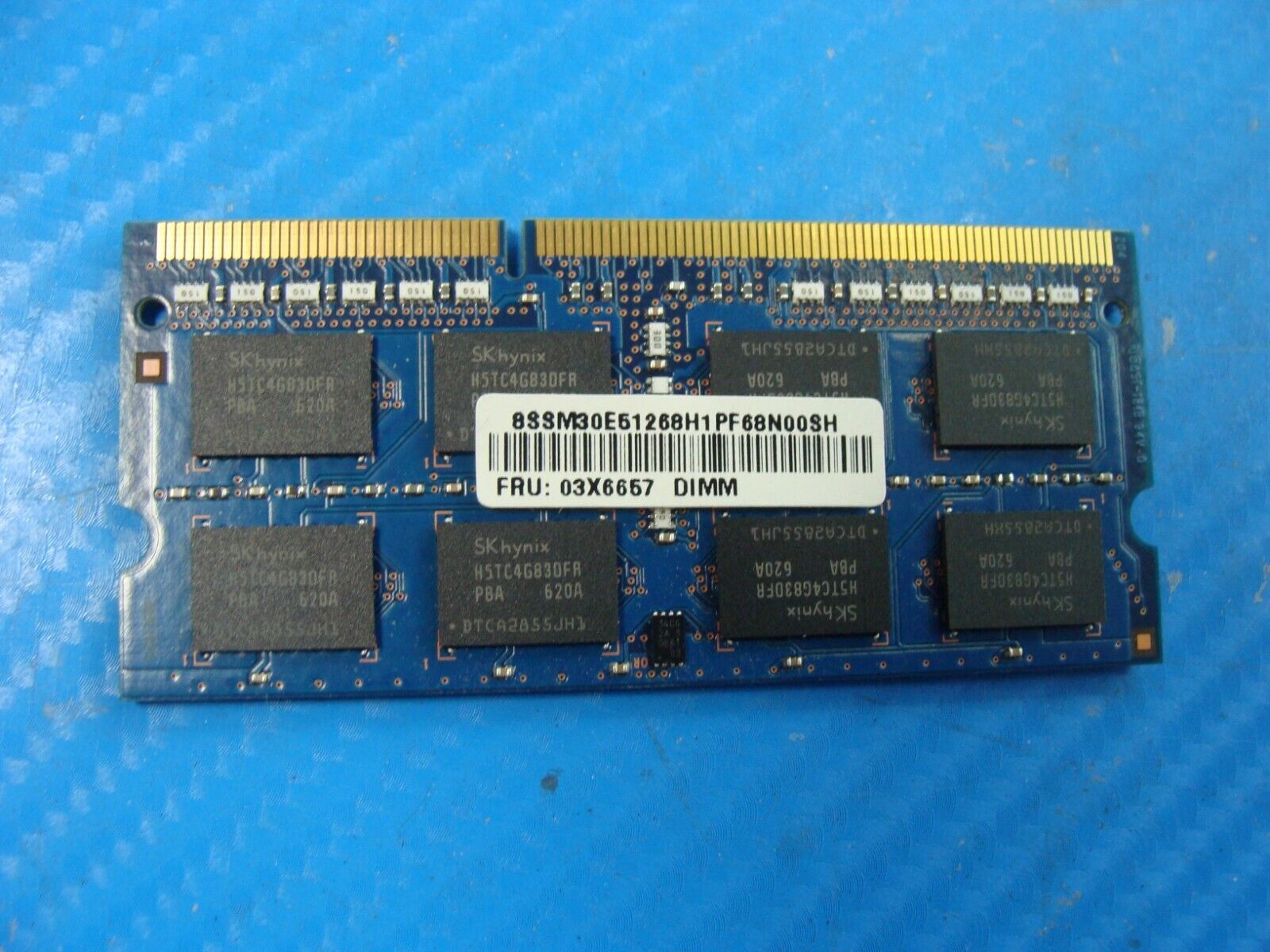 Lenovo E560 So-Dimm SK Hynix 8GB 2Rx8 Memory PC3L-12800S HMT41GS6DFR8A-PB