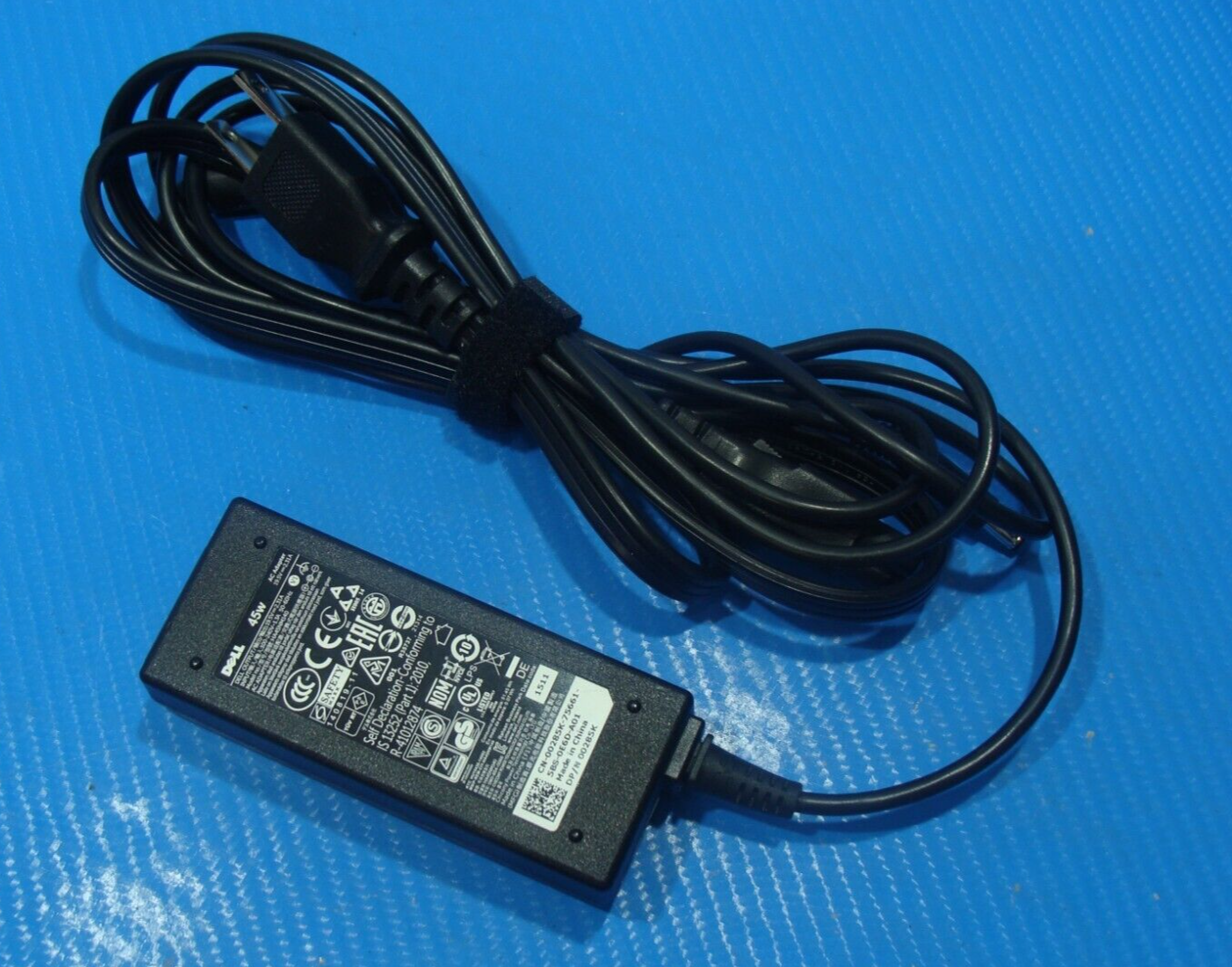 OEM Dell Ac Adapter Charger & Power Cord 45W  19.5V 2.31A Genuine