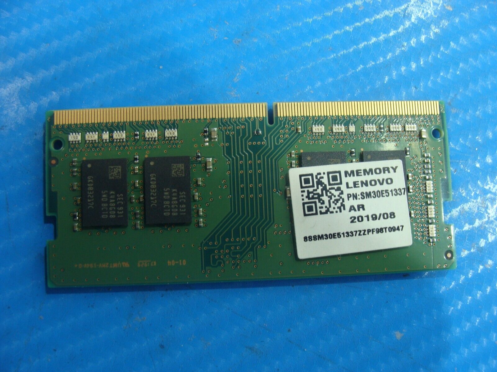 Lenovo Y540-15IRH So-Dimm Samsung 8GB Memory RAM PC4-2666V M471A1K43DB1-CTD