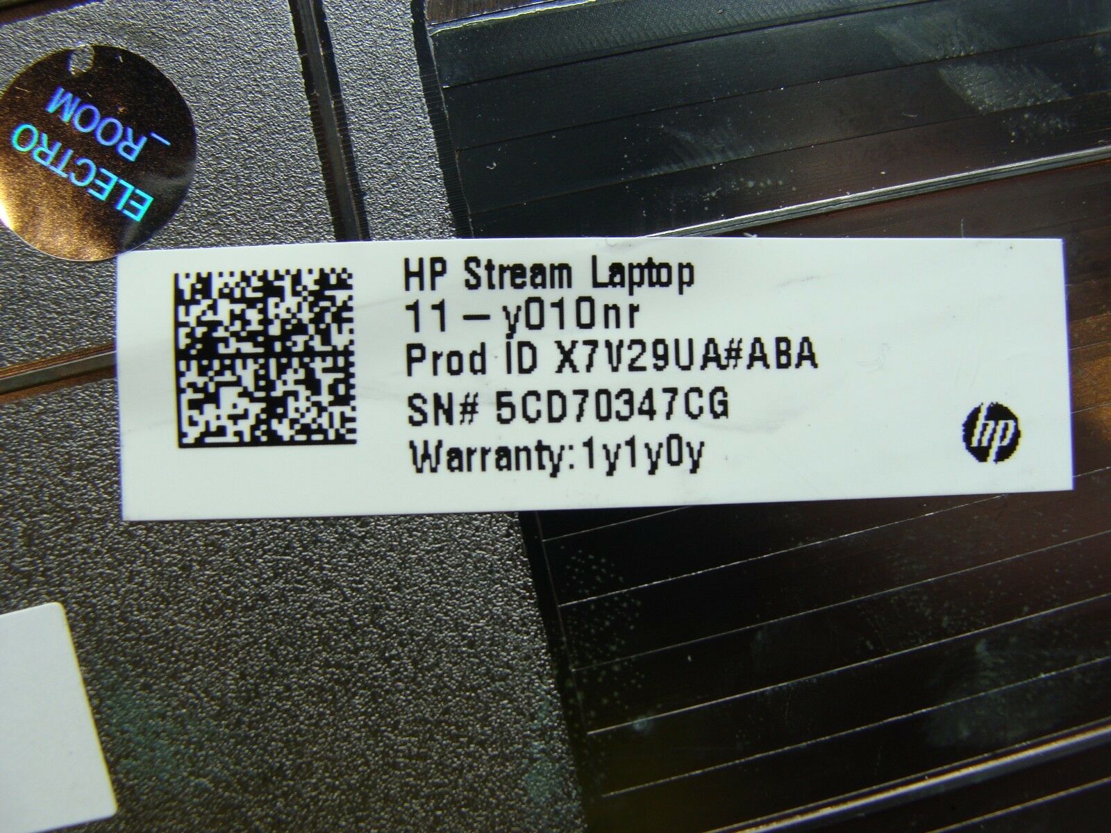 HP Stream 11-y010nr 11.6