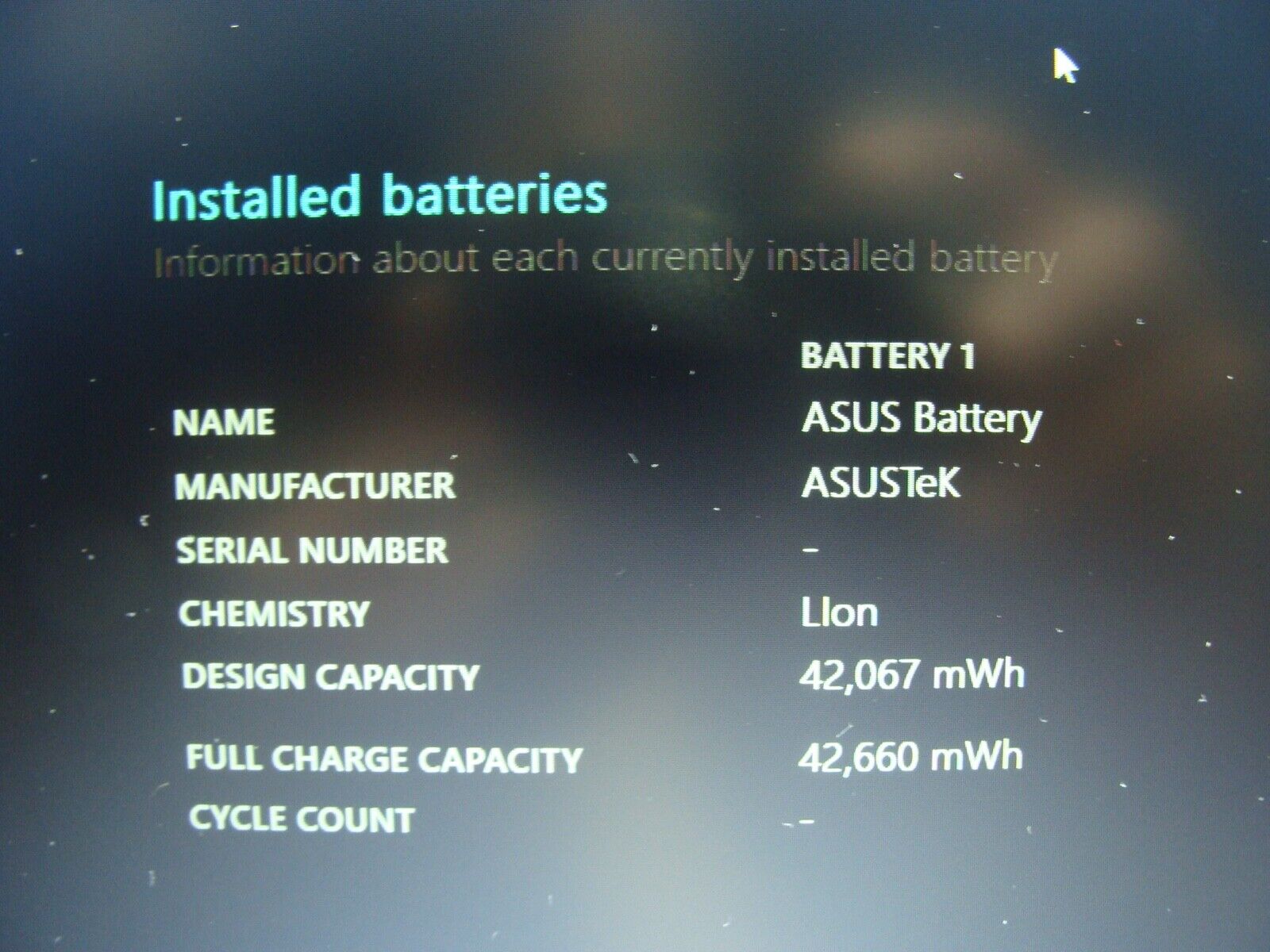 A+ Battery Crispy 15.6