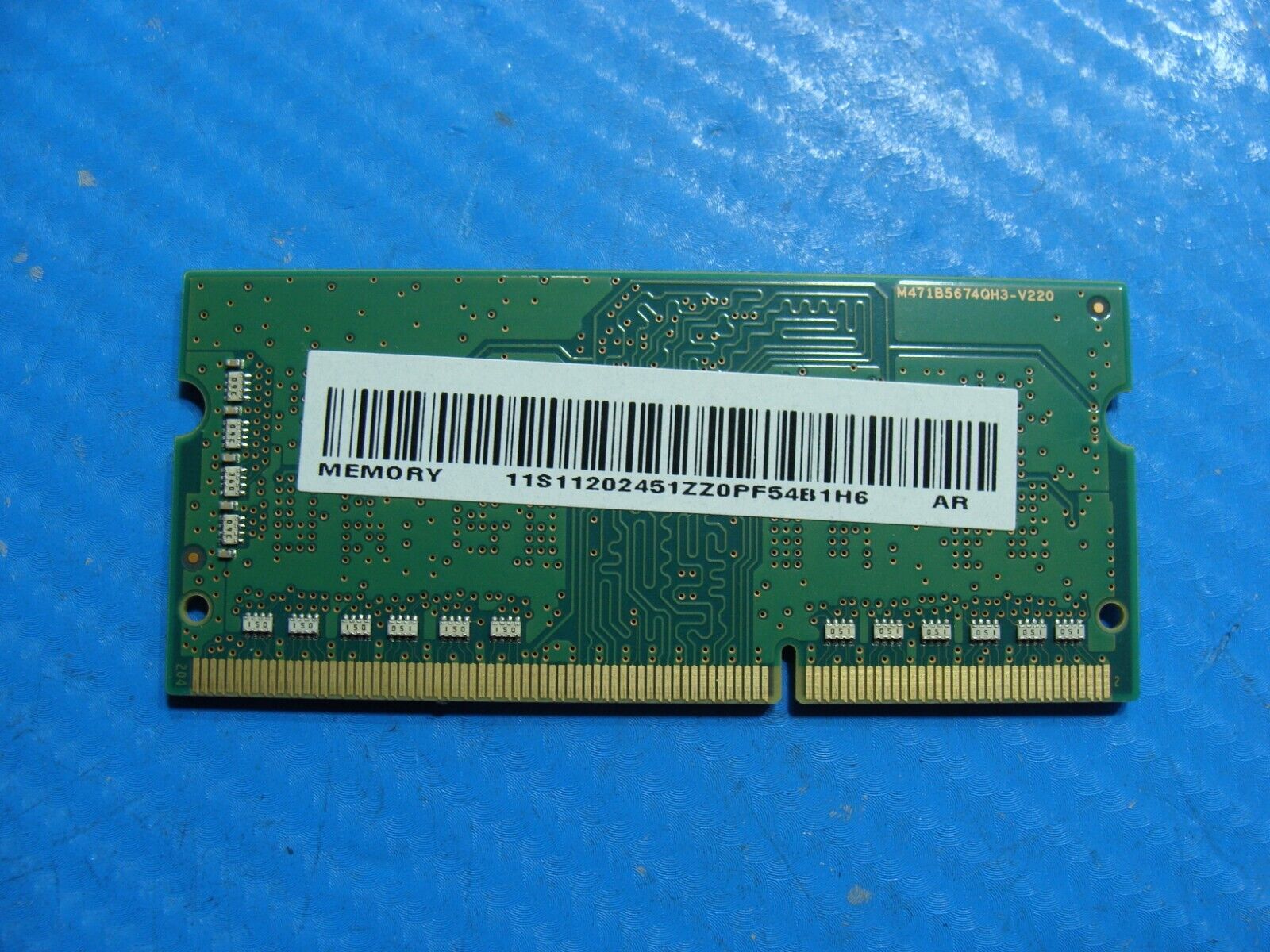 Lenovo G50-45 So-Dimm Samsung 2Gb 1Rx16 Memory Ram PC3L-12800S M471B5674QH0-YK0