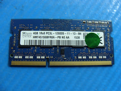 Asus Q551L So-Dimm SK Hynix 4GB 1Rx8 Memory RAM PC3L-12800S HMT451S6BFR8A-PB