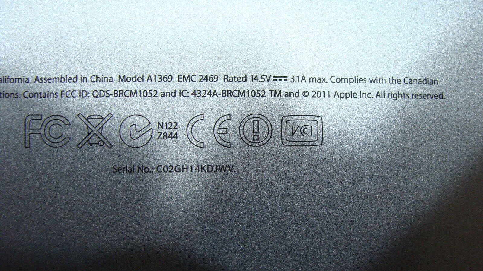 MacBook Air A1369 13