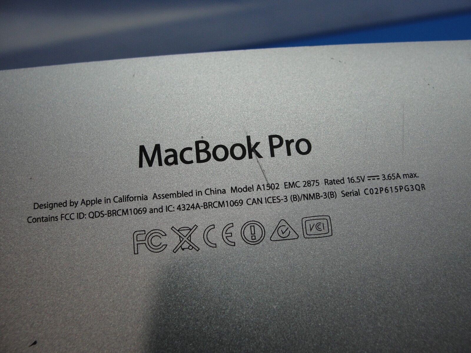 MacBook Pro A1502 13