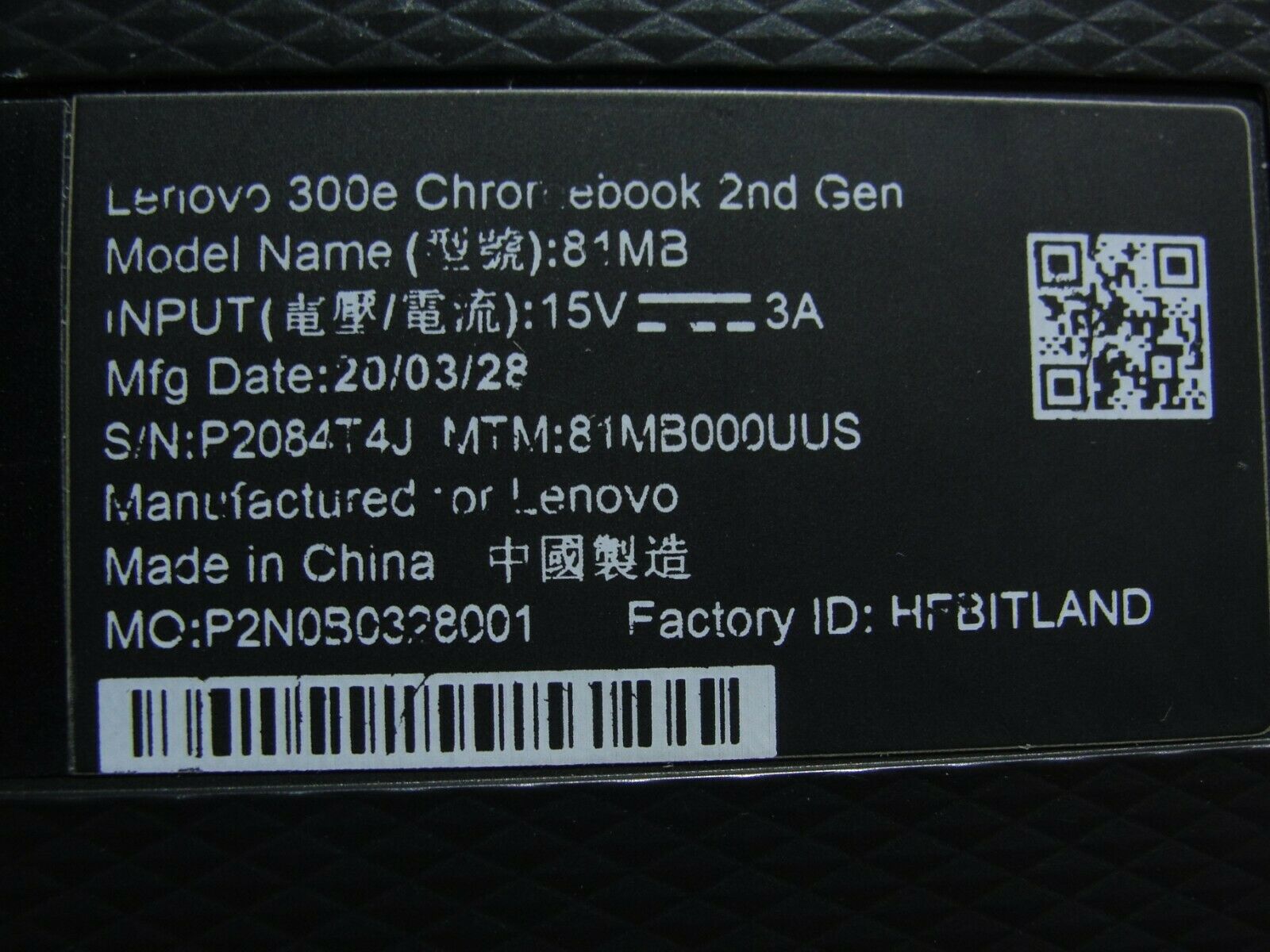 Lenovo Chromebook 11.6