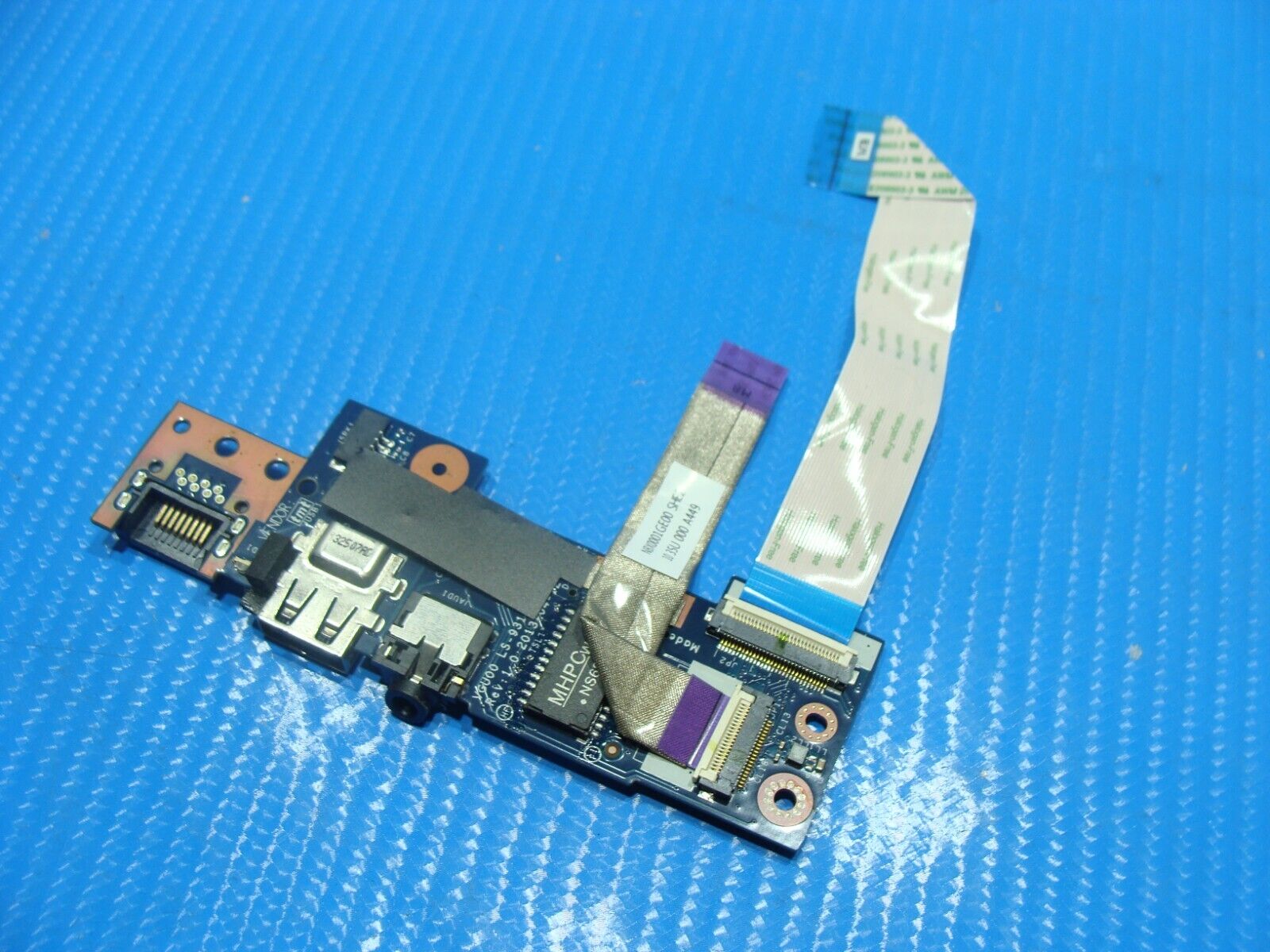 HP Envy Beats 15.6” m6-k015dx Genuine Audio Jack USB Port Board w/Cable LS-9313P