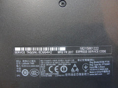 Dell Latitude 7480 14" Bottom Case Base Cover HR70F