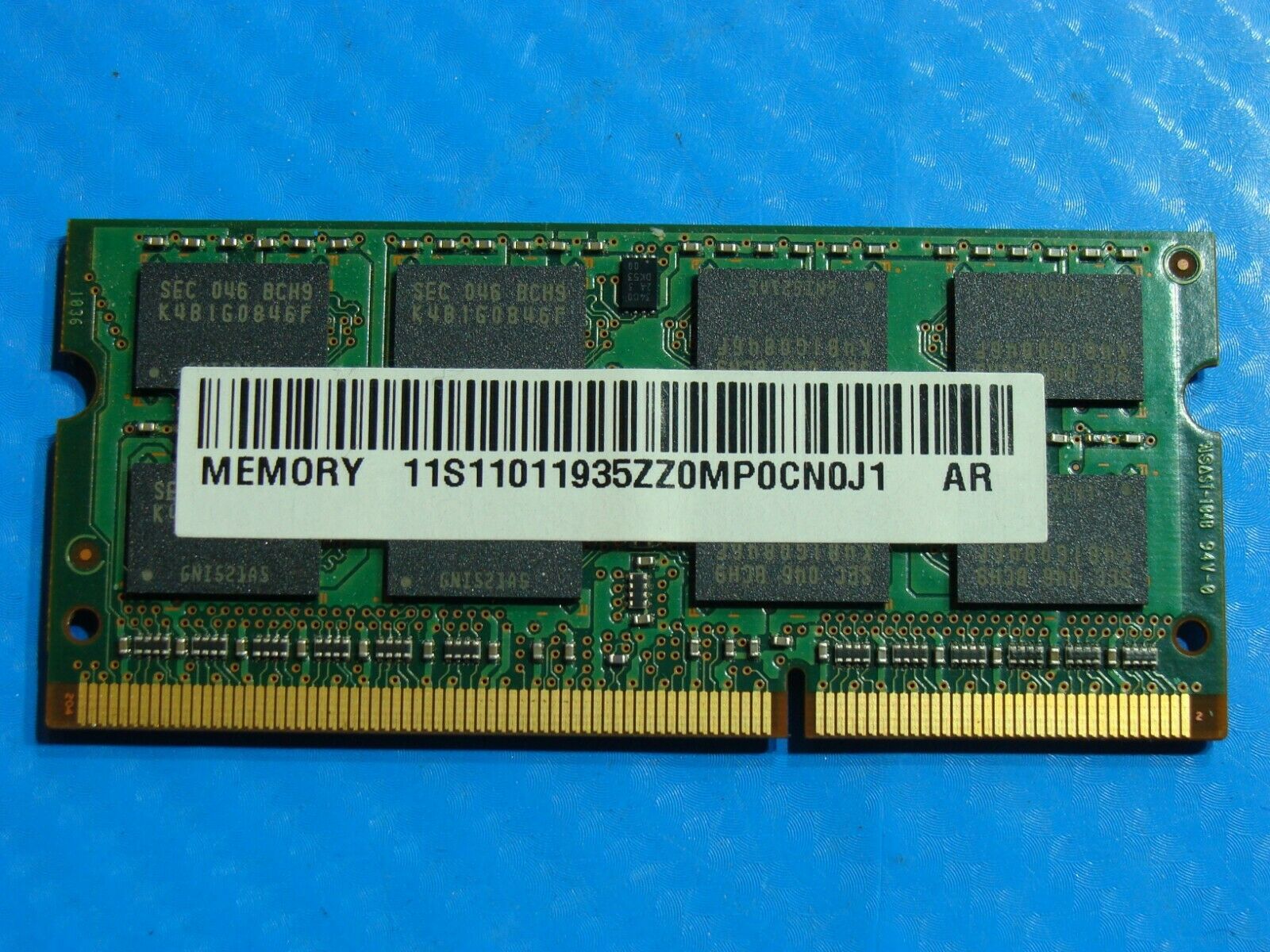 Lenovo Z560 Laptop Samsung 2GB Memory 2Rx8 PC3-10600S-09-10-F2 M471B5673FH0-CH9 - Laptop Parts - Buy Authentic Computer Parts - Top Seller Ebay