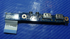 Toshiba NB305-N410BL 10.1" Genuine Laptop Audio USB Port Board w/Cable LS-5841P Apple