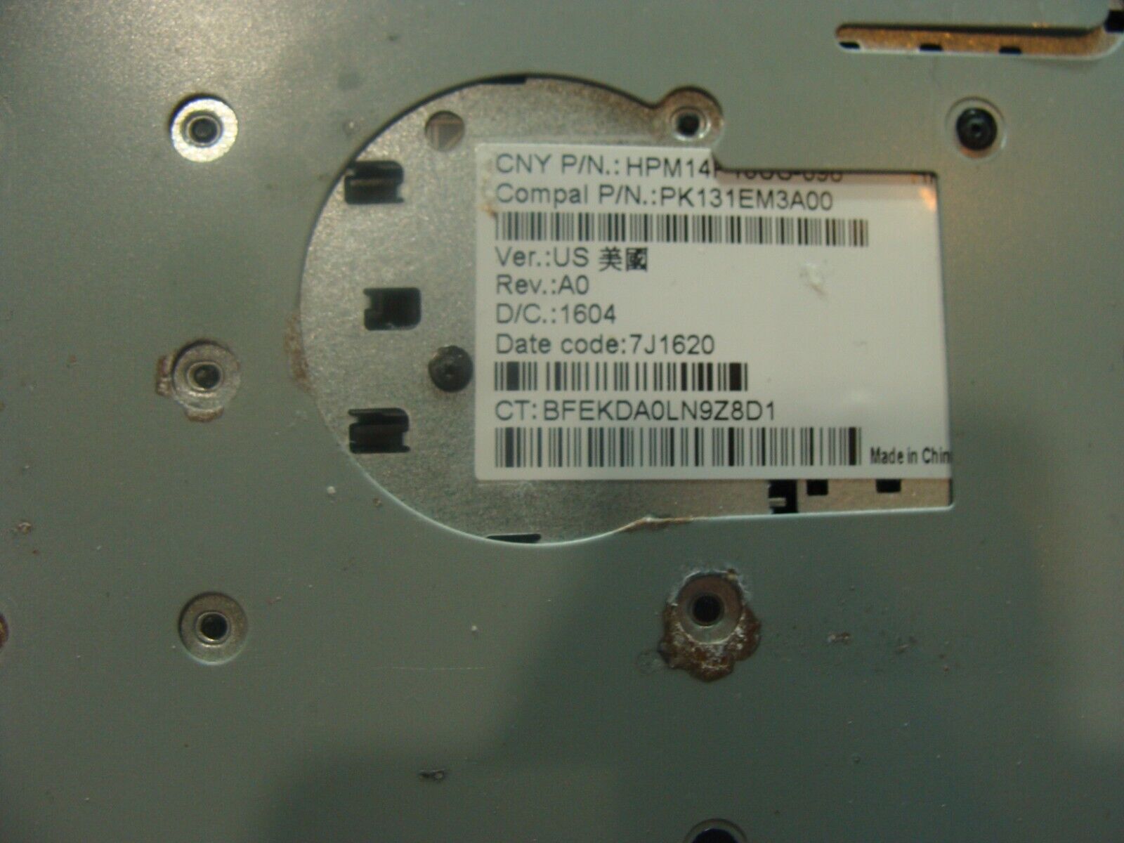 HP 15-ac163nr 15.6