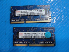 MacBook Pro A1278 So-Dimm Hynix 2Gb x2 Memory PC3-12800S-11-11 HMT325S6CFR8C-PB