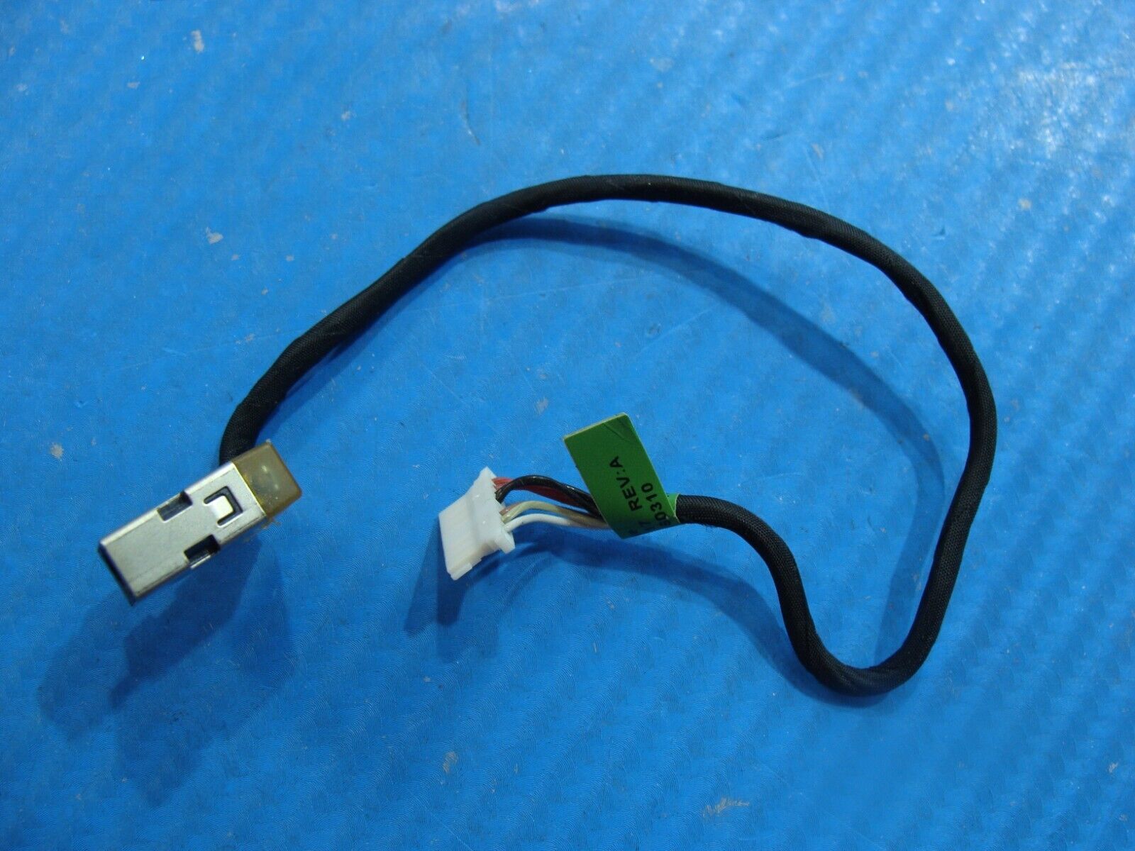 HP 17.3” 17t-x000 Genuine Laptop DC IN Power Jack w/Cable 799749-F17