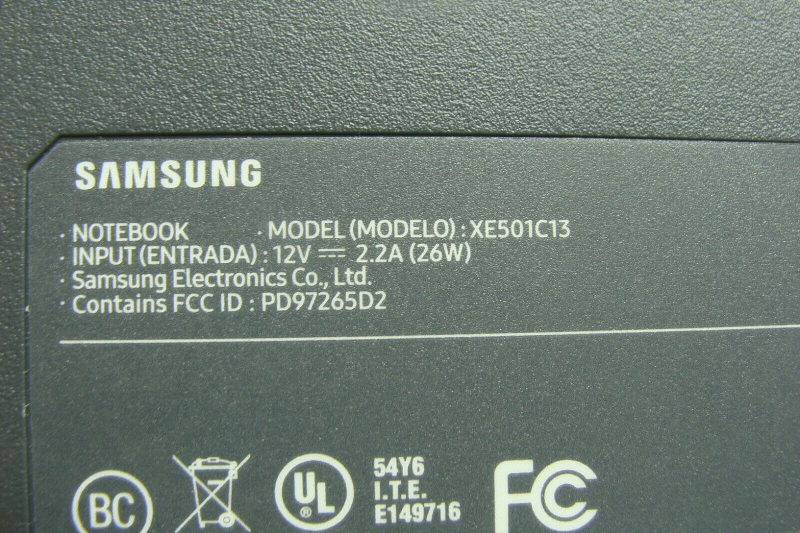 Samsung XE501C13-K01US 11.6